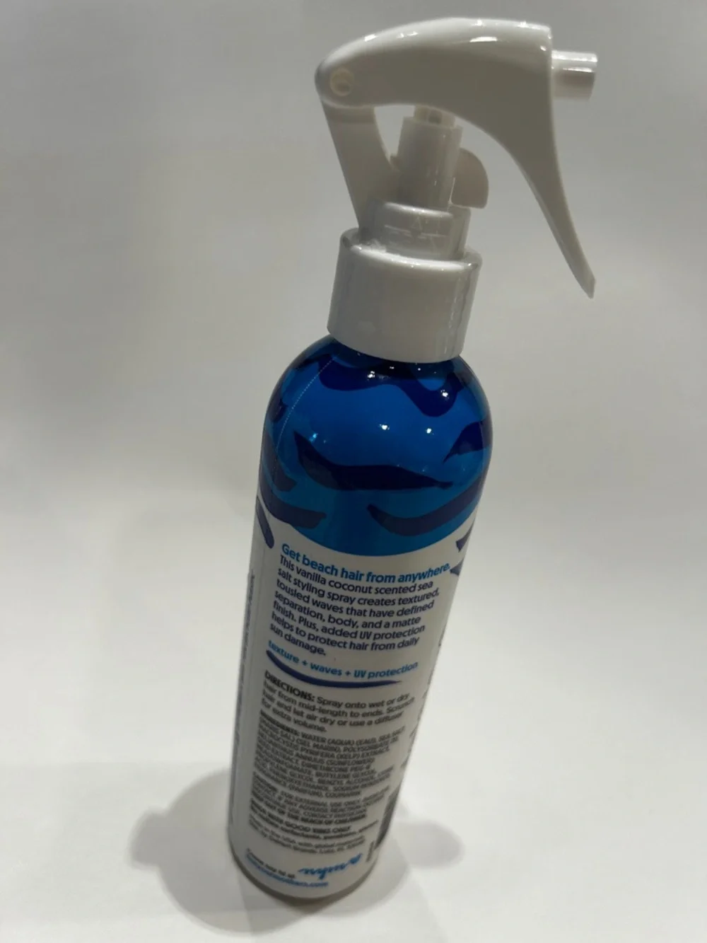 Beach Babe Texturizing Sea Salt Spray - Blue new not your mothers UV protection